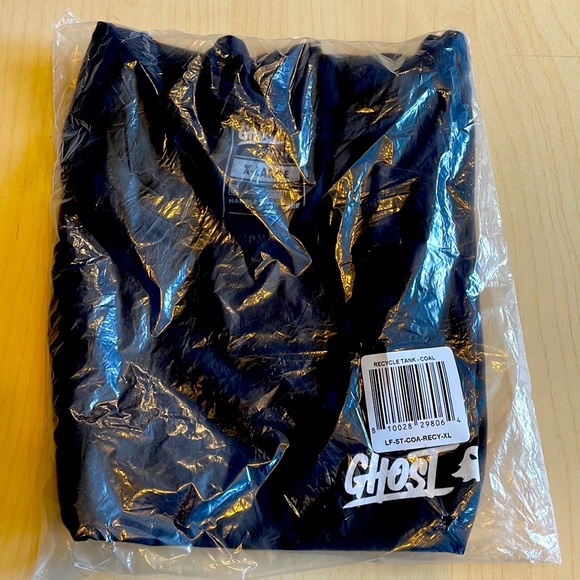 Dark grey coal coloured tank top from ghost lifestyle XL - Picture 2 of 4